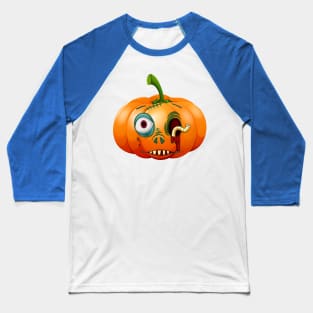 Funny Pumpkin Baseball T-Shirt